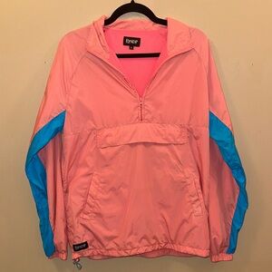 Ripndip Pink Jacket with Blue Highlights